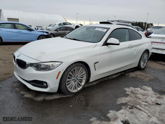 2014 BMW 4 Series 428i xDrive with VIN WBA3N9C51EF720581, listed as a Copart auction lot 46311605 with 149,026 mi miles and Clean Title. Bid and sale history available at carsss.com. Image 1.