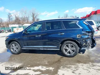 2020 Infiniti QX60 Luxe with VIN 5N1DL0MM5LC518335, listed as a IAAI auction lot 41599967 with 48,548 mi miles and . Bid and sale history available at DreamBid. Image 14.
