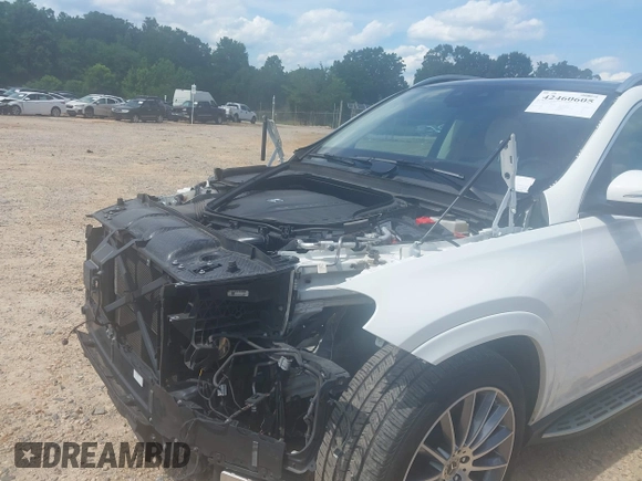 2021 Mercedes-Benz GLE 450 with VIN 4JGFB5KE9MA322853, listed as a IAAI auction lot 42460605 with 107,408 mi miles and . Bid and sale history available at DreamBid. Image 6.