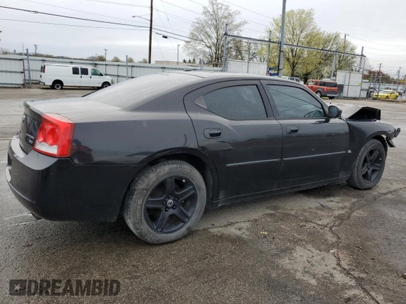 2010 Dodge Charger SXT with VIN 2B3CA3CV7AH273552, listed as a Copart auction lot 50618985 with Not Provided miles and Salvage Title. Bid and sale history available at DreamBid. Image 3.