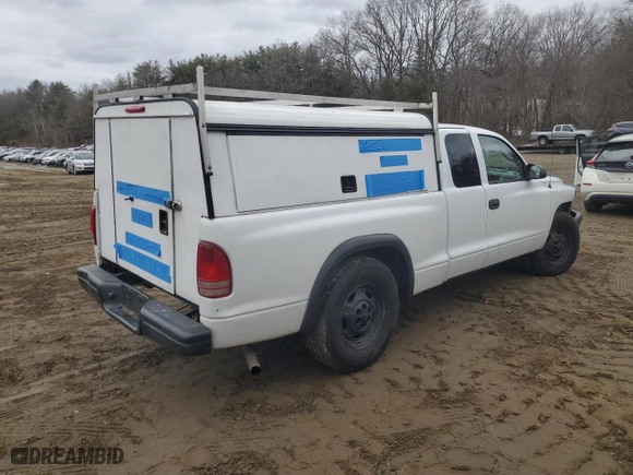 2004 Dodge Dakota with VIN 1D7GL12K94S745243, listed as a Copart auction lot 47982745 with 139,955 mi miles and Clean Title. Bid and sale history available at carsss.com. Image 3.