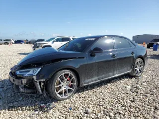 2019 Audi S4 Premium Plus z VIN WAUB4AF49KA032422, wystawiony jako Copart lot #54073145 z przebiegiem 53 633 mil mil oraz Szkody całkowita. Historia ofert i sprzedaży dostępna na DreamBid. Obrazek 1.