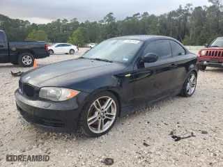2011 BMW 1 Series 135i with VIN WBAUC9C53BVM09102, listed as a Copart auction lot 80942534 with 132,038 mi miles and Salvage Title. Bid and sale history available at carsss.com. Image 1.