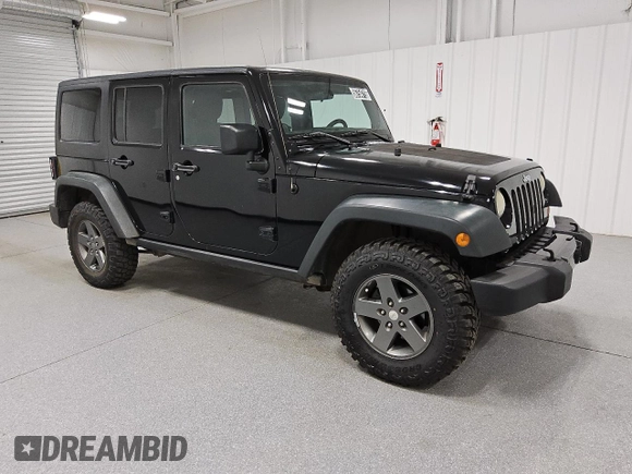2011 Jeep Wrangler Unlimited Rubicon with VIN 1J4HA6H16BL551870, listed as a Copart auction lot 56754715 with 154,890 mi miles and Clean title. Bid and sale history available at DreamBid. Image 4.