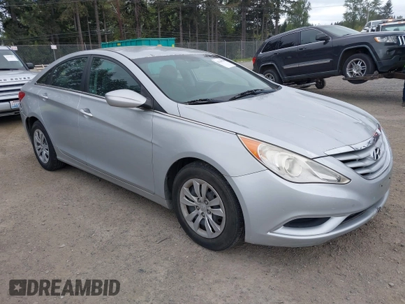 2011 Hyundai Sonata GLS with VIN 5NPEB4AC3BH047691, listed as a IAAI auction lot 42140930 with 99,696 mi miles and . Bid and sale history available at carsss.com. Image 1.