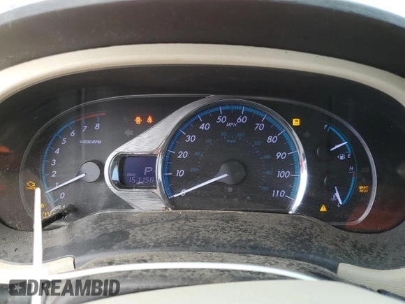 2011 Toyota Sienna XLE z VIN 5TDDK3DC5BS007897, wystawiony jako Copart lot #51503415 z przebiegiem 151 158 mil mil oraz Szkoda całkowita • Salvage title. Historia ofert i sprzedaży dostępna na DreamBid. Obrazek 9.
