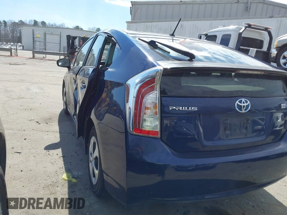 2013 Toyota Prius One with VIN JTDKN3DU9D0344912, listed as a IAAI auction lot 41623973 with 144,660 mi miles and . Bid and sale history available at DreamBid. Image 3.