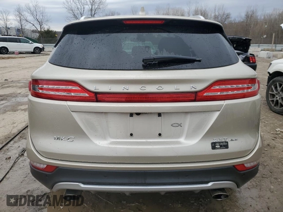 2017 Lincoln MKC Select with VIN 5LMTJ2DH4HUL46054, listed as a Copart auction lot 44584145 with 68,796 mi miles and Non repairable. Bid and sale history available at DreamBid. Image 6.