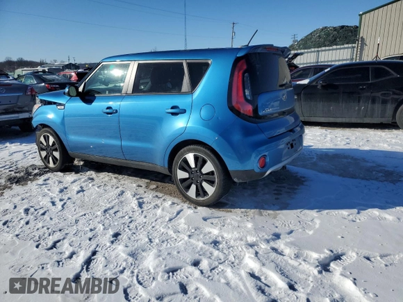 2018 Kia Soul + with VIN KNDJP3A52J7583546, listed as a Copart auction lot 89354445 with 54,941 mi miles and Salvage Title. Bid and sale history available at carsss.com. Image 2.