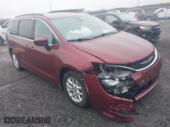 2021 Chrysler Voyager LXi with VIN 2C4RC1DG6MR545823, listed as a IAAI auction lot 41581582 with 79,329 mi miles and . Bid and sale history available at DreamBid. Image 1.