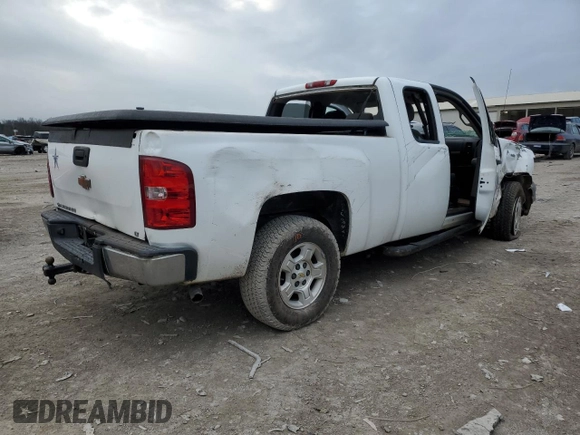 2007 Chevrolet Silverado 1500 LT w/1LT with VIN 2GCEC19C571585382, listed as a Copart auction lot 43993305 with 0 mi miles and Salvage Title. Bid and sale history available at carsss.com. Image 3.