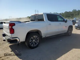 2019 Chevrolet Silverado 1500 LT with VIN 3GCUYDED9KG202458, listed as a Copart auction lot 50389445 with 46,311 mi miles and Salvage Title. Bid and sale history available at carsss.com. Image 3.