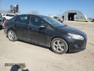 2014 Ford Focus SE with VIN 1FADP3F20EL182320, listed as a Copart auction lot 48985215 with 102,201 mi miles and Salvage Title. Bid and sale history available at carsss.com. Image 4.