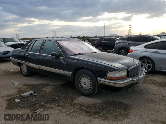 1992 Buick Roadmaster Ltd with VIN 1G4BT5376NR466262, listed as a Copart auction lot 75079004 with 160,992 mi miles and Clean Title. Bid and sale history available at DreamBid. Image 4.
