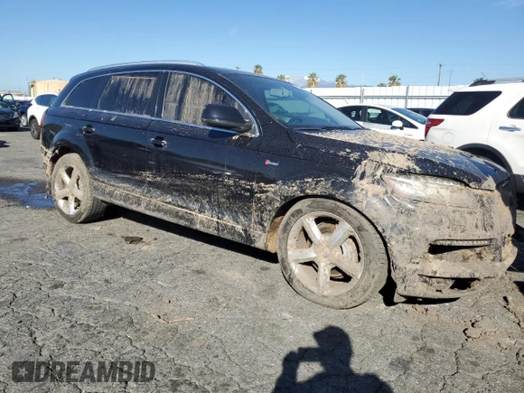 2015 Audi Q7 3.0T S line Prestige with VIN WA1DGAFE6FD000943, listed as a Copart auction lot 45974925 with 91,909 mi miles and Salvage Title. Bid and sale history available at carsss.com. Image 4.