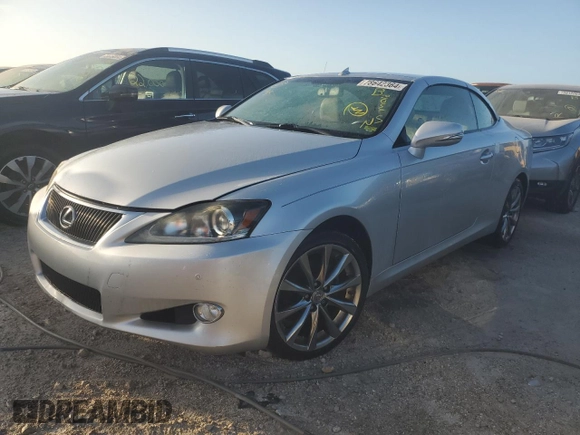 2014 Lexus IS 250 C with VIN JTHFF2C25E2529794, listed as a Copart auction lot 78642364 with Not provided miles and Non repairable. Bid and sale history available at DreamBid. Image 1.