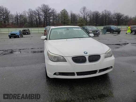 2006 BMW 5 Series 550i with VIN WBANB535X6CP01394, listed as a Copart auction lot 81225264 with 124,599 mi miles and Salvage Title. Bid and sale history available at DreamBid. Image 11.