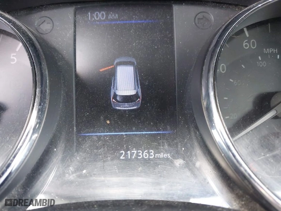 2018 Nissan Rogue SV with VIN 5N1AT2MT7JC717664, listed as a IAAI auction lot 41624800 with 217,363 mi miles. Bid and sale history available at carsss.com. Image 7.