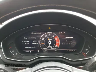 2019 Audi S4 Premium Plus with VIN WAUB4AF43KA006673, listed as a Copart auction lot 56815293 with 50,900 mi miles. Bid and sale history available at carsss.com. Image 9.