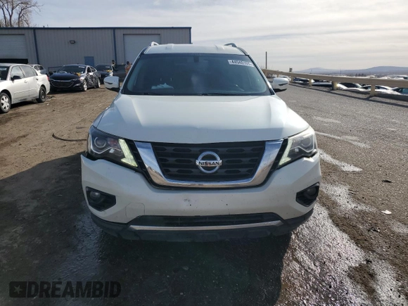 2018 Nissan Pathfinder SV with VIN 5N1DR2MN2JC638139, listed as a Copart auction lot 44940105 with 166,671 mi miles and Salvage Title. Bid and sale history available at carsss.com. Image 5.