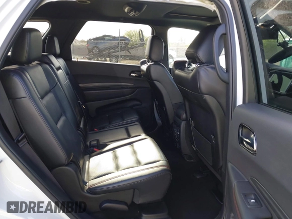 2023 Dodge Durango GT Plus with VIN 1C4RDHDG5PC616674, listed as a IAAI auction lot 41929358 with 42,279 mi miles and . Bid and sale history available at DreamBid. Image 8.