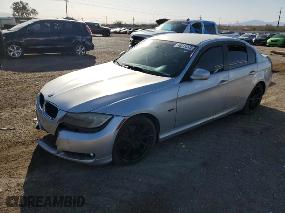 2011 BMW 3 Series 328i with VIN WBAPH5C55BA448269, listed as a Copart auction lot 48517275 with 143,550 mi miles and Salvage Title. Bid and sale history available at carsss.com. Image 1.