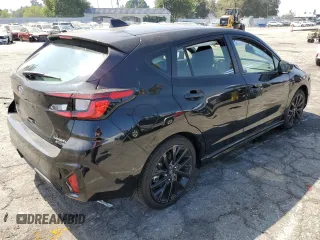 2024 Subaru Impreza RS with VIN JF1GUHHC2R8271484, listed as a Copart auction lot 72815504 with 3,862 mi miles and Salvage Title. Bid and sale history available at carsss.com. Image 3.