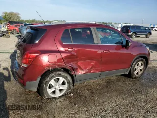 2017 Chevrolet Trax LT with VIN 3GNCJLSB1HL130305, listed as a Copart auction lot 53644595 with 97,128 mi miles and Salvage Title. Bid and sale history available at carsss.com. Image 3.