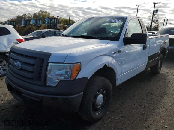 2010 Ford F-150 XL with VIN 1FTMF1C88AKA46401, listed as a Copart auction lot 73823973 with 138,519 mi miles and Clean Title. Bid and sale history available at carsss.com. Image 1.