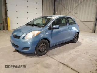 2010 Toyota Yaris z VIN JTDJT4K39A5292522, wystawiony jako Copart lot #58588655 z przebiegiem 115 909 mil mil oraz Szkoda całkowita • Salvage title. Historia ofert i sprzedaży dostępna na DreamBid. Obrazek 1.
