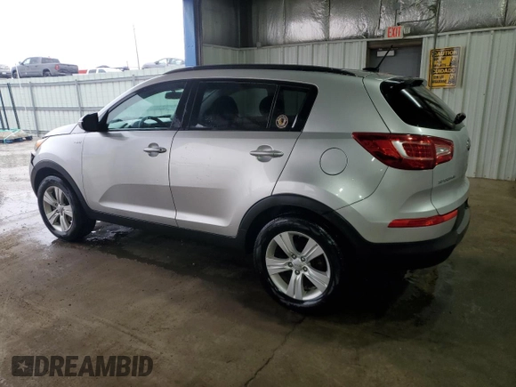 2013 Kia Sportage LX with VIN KNDPBCA22D7523558, listed as a Copart auction lot 49878375 with 72,024 mi miles and Salvage Title. Bid and sale history available at carsss.com. Image 2.