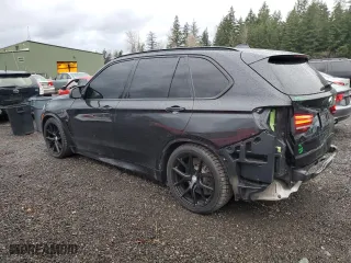 2015 BMW X5 M with VIN 5YMKT6C59F0C89697, listed as a Copart auction lot 80650234 with 50,367 mi miles and Salvage Title. Bid and sale history available at carsss.com. Image 2.