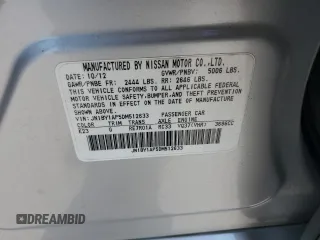 2013 Infiniti M with VIN JN1BY1AP5DM512633, listed as a Copart auction lot 63625755 with 102,190 mi miles and Salvage title. Bid and sale history available at DreamBid. Image 12.