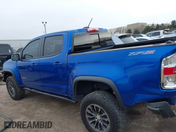 2018 Chevrolet Colorado 4WD ZR2 with VIN 1GCGTEEN7J1208489, listed as a IAAI auction lot 41314735 with 27,600 mi miles. Bid and sale history available at carsss.com. Image 15.