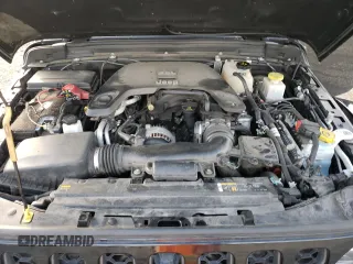 2021 Jeep Gladiator Rubicon with VIN 1C6JJTBG5ML500423, listed as a Copart auction lot 46954765 with 82,483 mi miles and Salvage title. Bid and sale history available at DreamBid. Image 12.