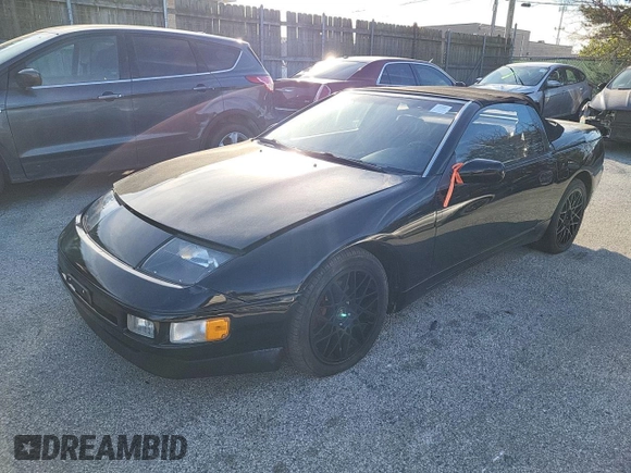 1993 Nissan 300ZX с VIN JN1RZ27H2PX002308, выставлен на аукционе Copart как лот 54986515 с пробегом 119 331 миль миль и Чистый • Clean title. История ставок и продаж доступна на DreamBid. Изображение 2.