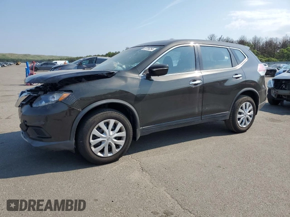 2015 Nissan Rogue S with VIN KNMAT2MV7FP527417, listed as a Copart auction lot 54645965 with 72,795 mi miles and Non Repairable. Bid and sale history available at carsss.com. Image 1.