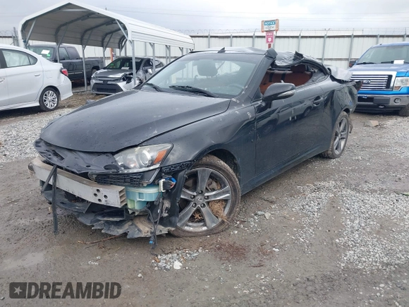 2012 Lexus IS 250 C with VIN JTHFF2C27C2525193, listed as a IAAI auction lot 41623953 with Not Provided miles and . Bid and sale history available at DreamBid. Image 2.