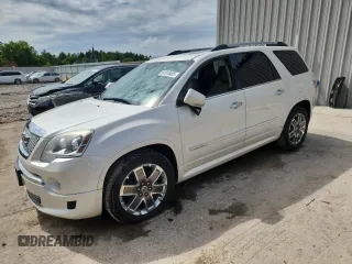 2012 GMC Acadia Denali with VIN 1GKKVTED1CJ235906, listed as a Copart auction lot 61618405 with 140,553 mi miles and Salvage title. Bid and sale history available at DreamBid. Image 1.