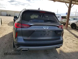 2022 Infiniti QX50 LUXE with VIN 3PCAJ5BA2NF118208, listed as a Copart auction lot 38214143 with 5,529 mi miles. Bid and sale history available at carsss.com. Image 6.