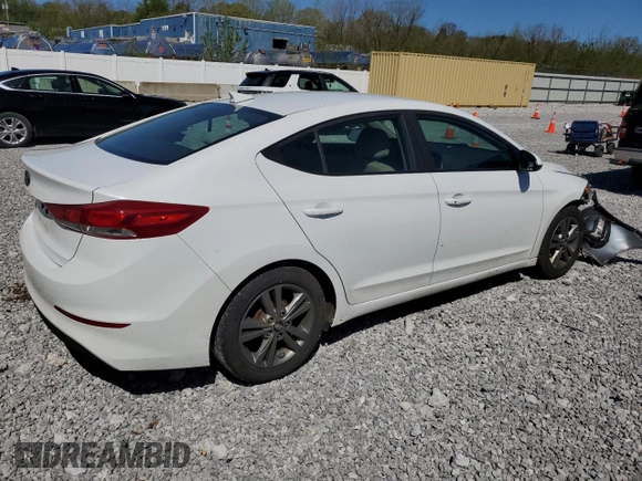 2017 Hyundai Elantra SE with VIN 5NPD84LF6HH017966, listed as a Copart auction lot 55131735 with 128,865 mi miles and Salvage Title. Bid and sale history available at DreamBid. Image 3.