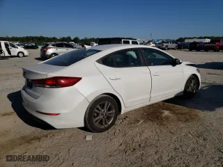 2018 Hyundai Elantra SEL with VIN 5NPD84LF7JH217843, listed as a Copart auction lot 53199835 with 105,903 mi miles and Salvage Title. Bid and sale history available at carsss.com. Image 3.
