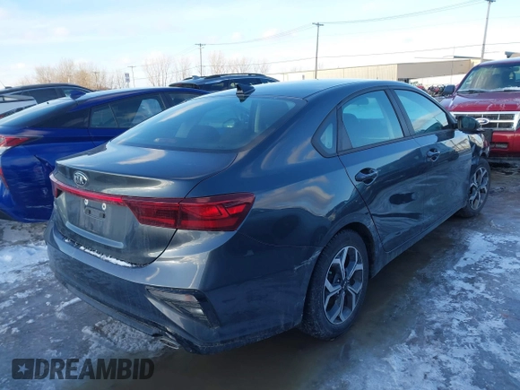 2019 Kia Forte LXS with VIN 3KPF24AD8KE032525, listed as a IAAI auction lot 41527715 with 33,561 mi miles and . Bid and sale history available at carsss.com. Image 4.