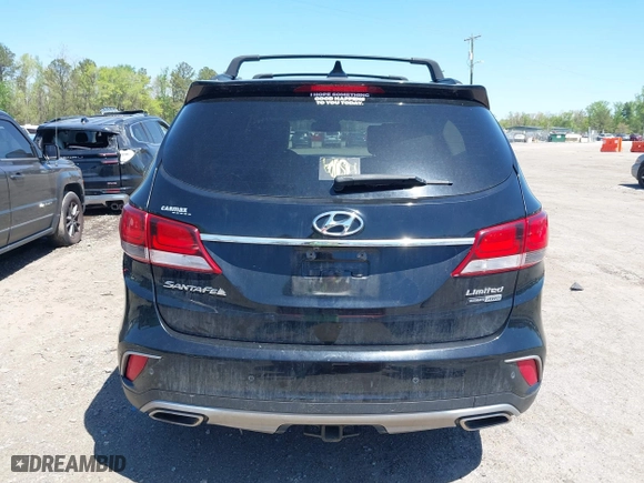 2017 Hyundai Santa Fe Limited Ultimate with VIN KM8SRDHF4HU196538, listed as a IAAI auction lot 41957724 with 115,305 mi miles. Bid and sale history available at carsss.com. Image 16.