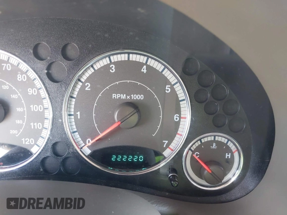 2005 Jeep Liberty Limited with VIN 1J4GL58K05W712676, listed as a IAAI auction lot 42187849 with 222,220 mi miles and . Bid and sale history available at carsss.com. Image 7.