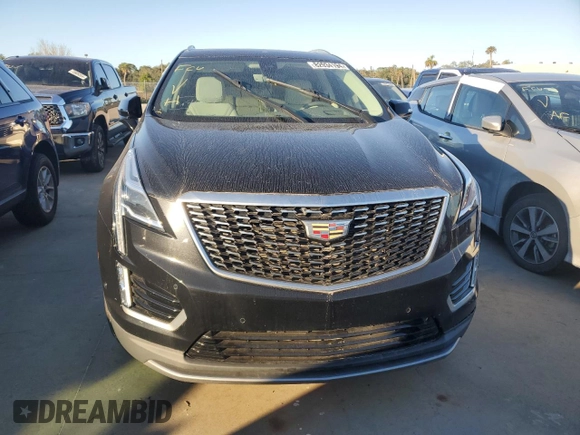 2021 Cadillac XT5 FWD Premium Luxury with VIN 1GYKNCRS0MZ173433, listed as a Copart auction lot 82934194 with Not Provided miles and Non Repairable. Bid and sale history available at carsss.com. Image 5.