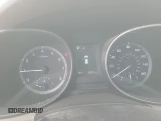 2017 Hyundai Santa Fe 2.4L with VIN 5XYZT3LB7HG489726, listed as a Copart auction lot 48418395 with 56,591 mi miles and Salvage title. Bid and sale history available at DreamBid. Image 9.