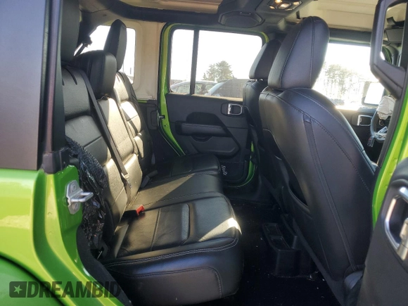 2019 Jeep Wrangler Unlimited Sahara with VIN 1C4HJXEN2KW510038, listed as a Copart auction lot 89243675 with 142,738 mi miles and Salvage title. Bid and sale history available at DreamBid. Image 10.