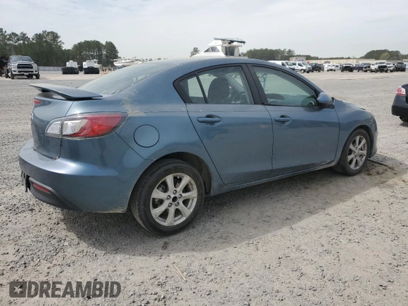 2010 Mazda 3 i Sport with VIN JM1BL1SF2A1204351, listed as a Copart auction lot 49586985 with 215,424 mi miles and Salvage Title. Bid and sale history available at carsss.com. Image 3.