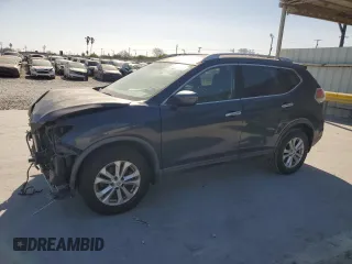 2016 Nissan Rogue SV with VIN KNMAT2MT0GP698512, listed as a Copart auction lot 49680445 with 90,849 mi miles and Salvage Title. Bid and sale history available at carsss.com. Image 1.